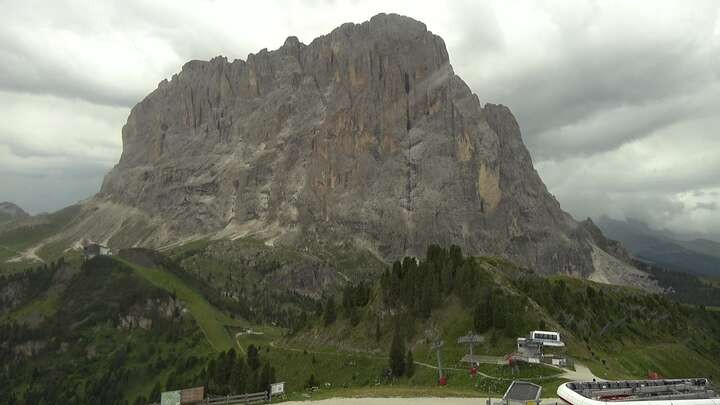 Archived image Webcam Ciampinoi - Wolkenstein