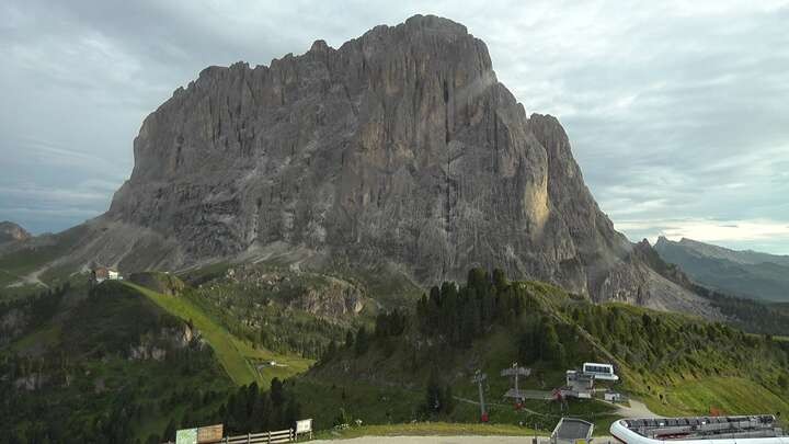 Archived image Webcam Ciampinoi - Wolkenstein