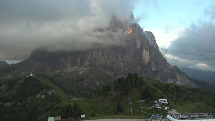 Archiv Foto Webcam Ciampinoi - Wolkenstein