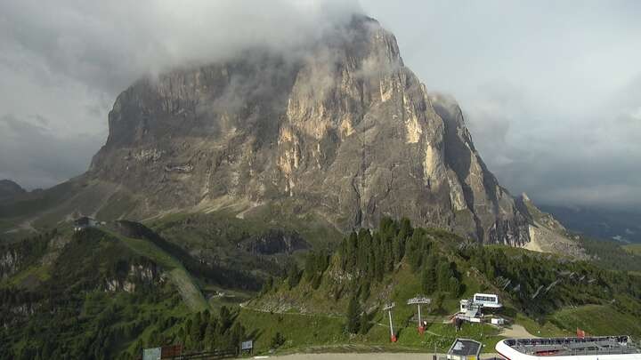 Archiv Foto Webcam Ciampinoi - Wolkenstein