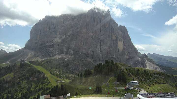 Archived image Webcam Ciampinoi - Wolkenstein