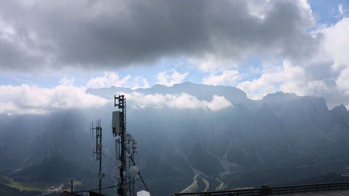 Archiv Foto Webcam Ciampinoi - Wolkenstein