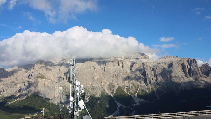 Archiv Foto Webcam Ciampinoi - Wolkenstein