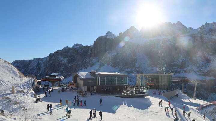 Archiv Foto Webcam Dantercepies - Wolkenstein