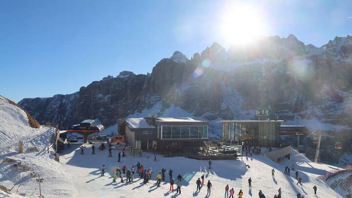 Archiv Foto Webcam Dantercepies - Wolkenstein