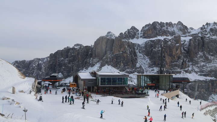 Archiv Foto Webcam Dantercepies - Wolkenstein