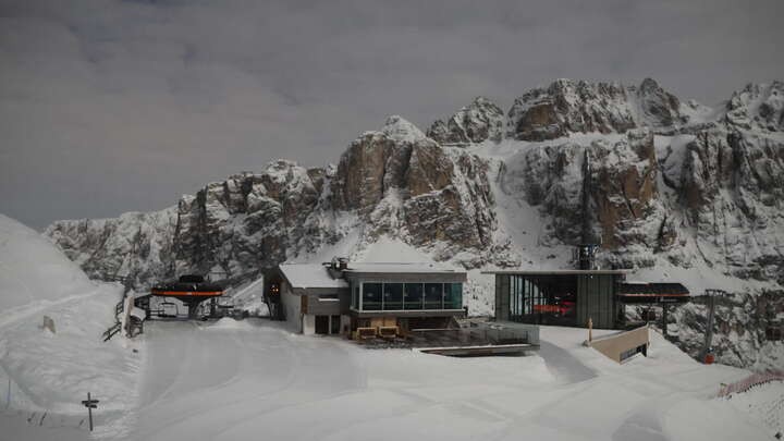 Archived image Webcam Dantercepies - Selva Gardena