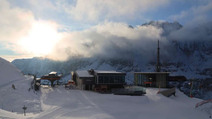 Archived image Webcam Dantercepies - Selva Gardena