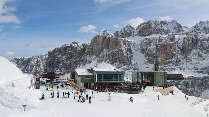 Archiv Foto Webcam Dantercepies - Wolkenstein