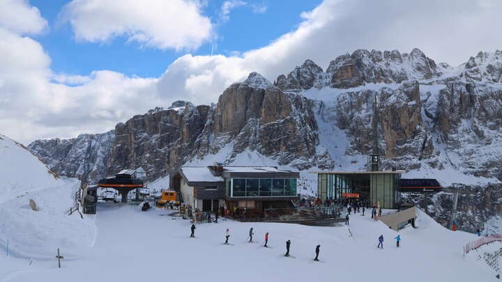 Archived image Webcam Dantercepies - Selva Gardena