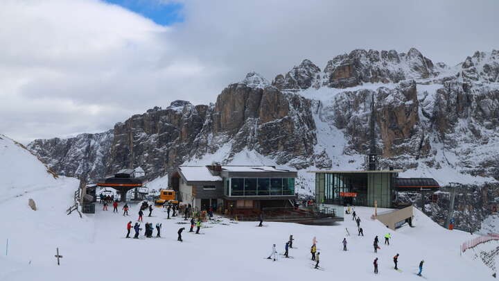 Archived image Webcam Dantercepies - Selva Gardena