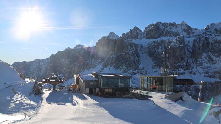 Archived image Webcam Dantercepies - Selva Gardena