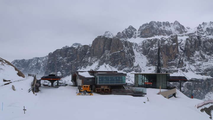 Archived image Webcam Dantercepies - Selva Gardena