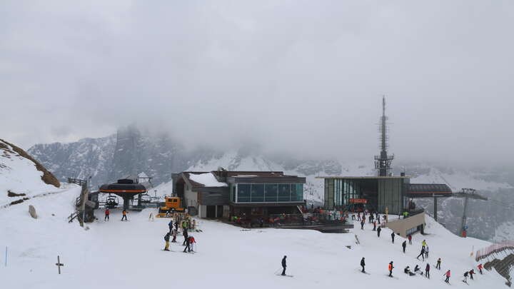 Archived image Webcam Dantercepies - Selva Gardena