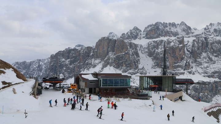 Archiv Foto Webcam Dantercepies - Wolkenstein