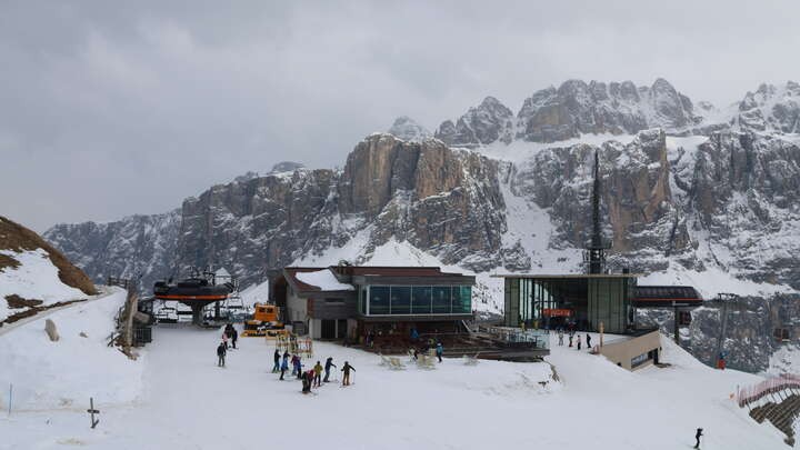 Archiv Foto Webcam Dantercepies - Wolkenstein