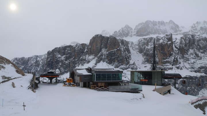 Archived image Webcam Dantercepies - Selva Gardena