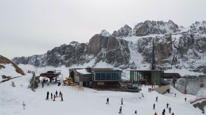 Archived image Webcam Dantercepies - Selva Gardena