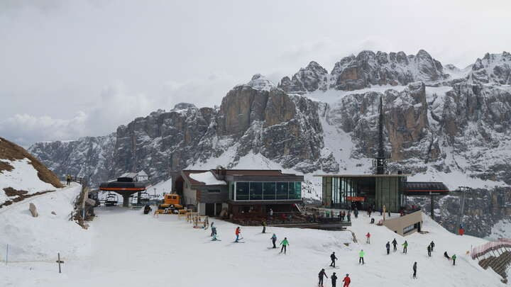 Archived image Webcam Dantercepies - Selva Gardena