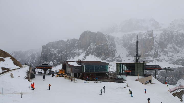 Archived image Webcam Dantercepies - Selva Gardena