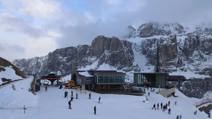 Archived image Webcam Dantercepies - Selva Gardena