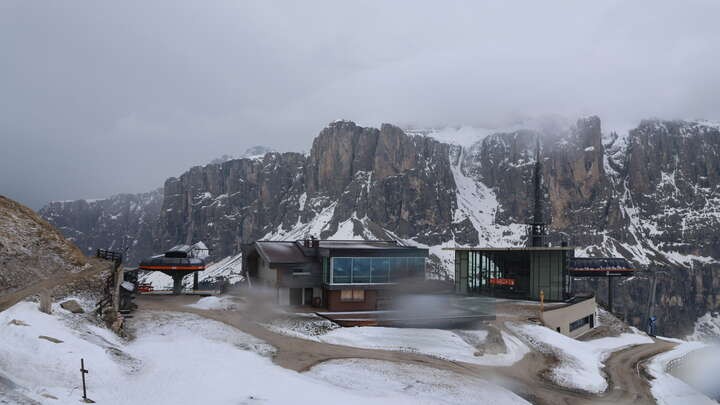 Archiv Foto Webcam Dantercepies - Wolkenstein