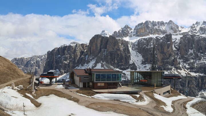 Archiv Foto Webcam Dantercepies - Wolkenstein