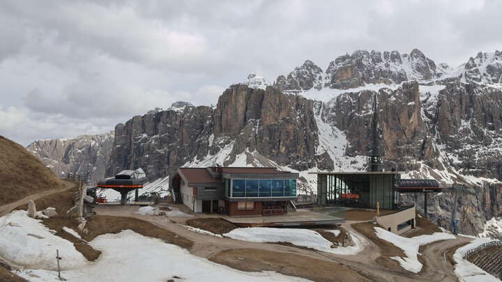 Archiv Foto Webcam Dantercepies - Wolkenstein