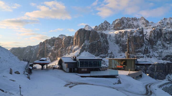 Archived image Webcam Dantercepies - Selva Gardena