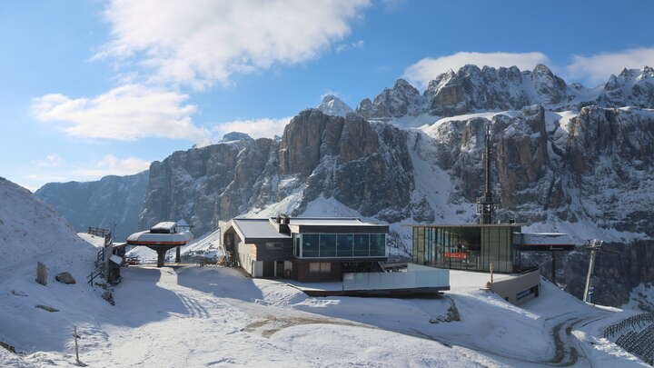 Archived image Webcam Dantercepies - Selva Gardena