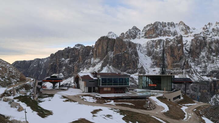 Archived image Webcam Dantercepies - Selva Gardena