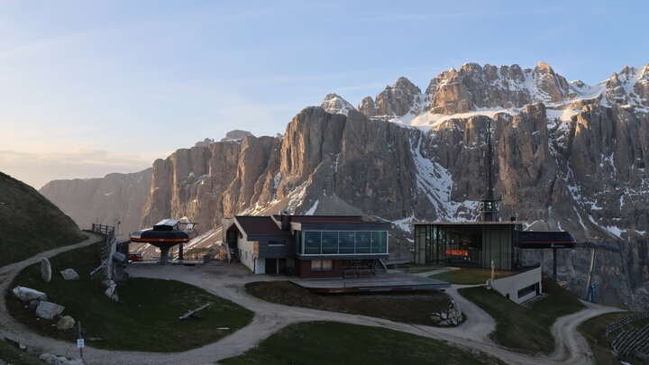 Archived image Webcam Dantercepies - Selva Gardena
