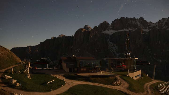Archived image Webcam Dantercepies - Selva Gardena