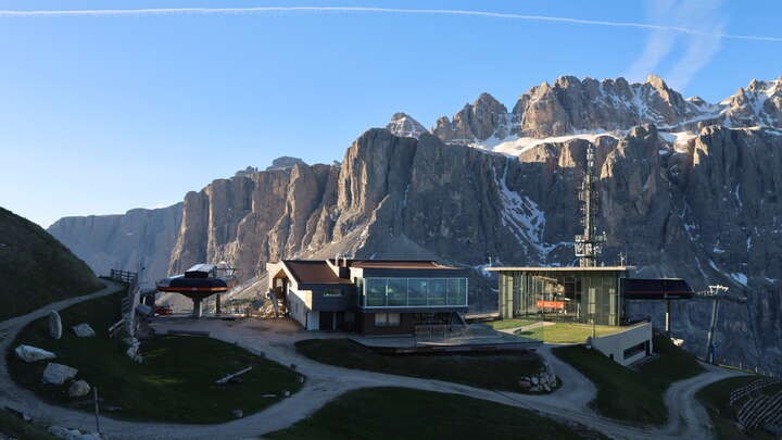 Archived image Webcam Dantercepies - Selva Gardena