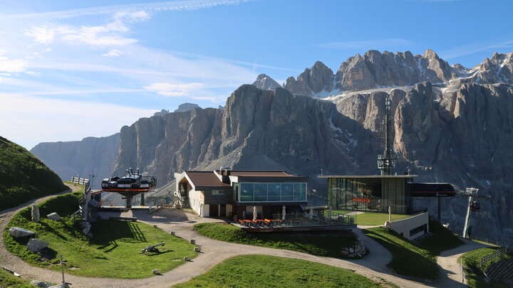 Archived image Webcam Dantercepies - Selva Gardena