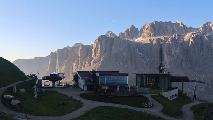 Archived image Webcam Dantercepies - Selva Gardena