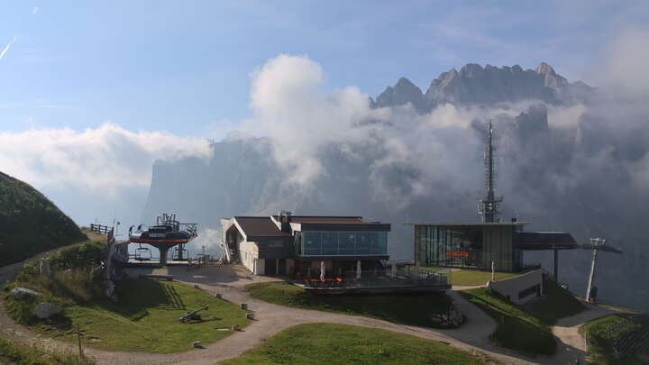 Archived image Webcam Dantercepies - Selva Gardena