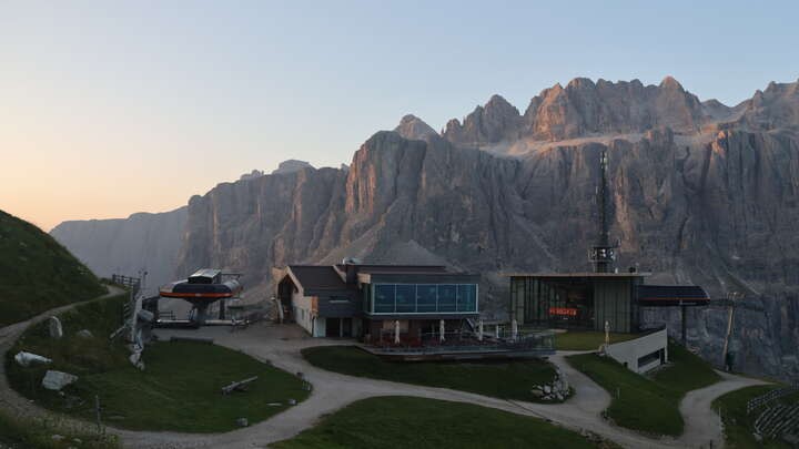 Archived image Webcam Dantercepies - Selva Gardena