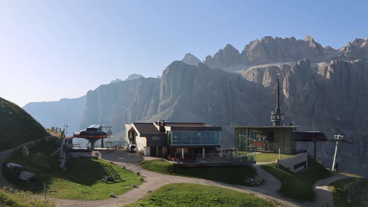 Archived image Webcam Dantercepies - Selva Gardena