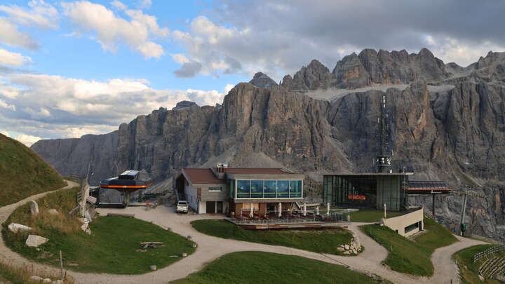 Archived image Webcam Dantercepies - Selva Gardena