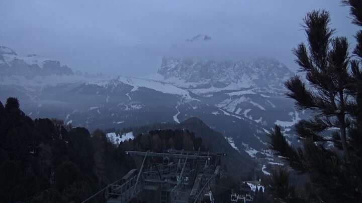 Archived image Webcam Col Raiser - S. Cristina