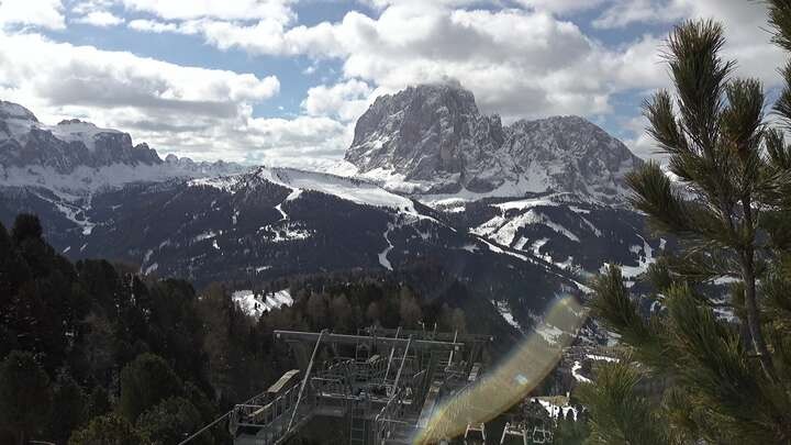 Archiv Foto Webcam Col Raiser - St. Christina