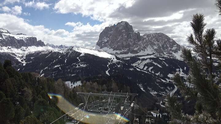 Archiv Foto Webcam Col Raiser - St. Christina