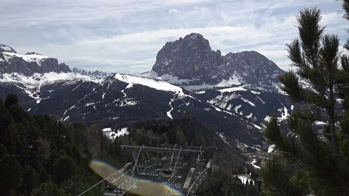 Archiv Foto Webcam Col Raiser - St. Christina