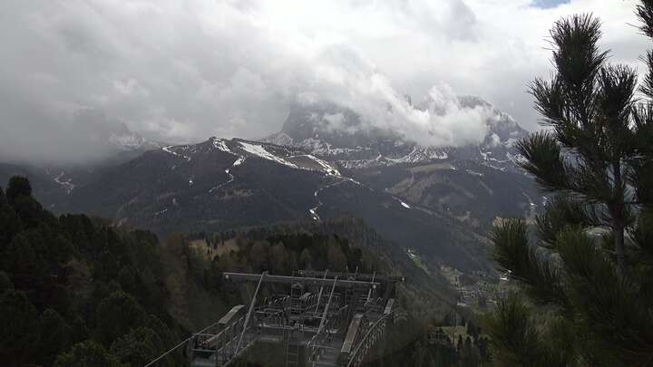 Archiv Foto Webcam Col Raiser - St. Christina