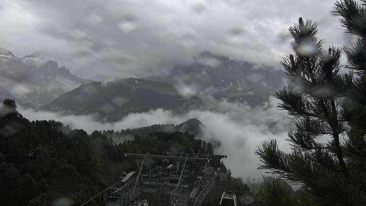 Archiv Foto Webcam Col Raiser - St. Christina