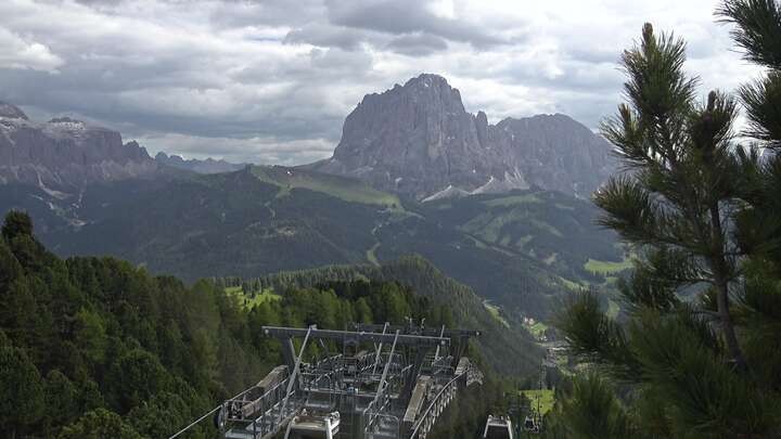 Archiv Foto Webcam Col Raiser - St. Christina