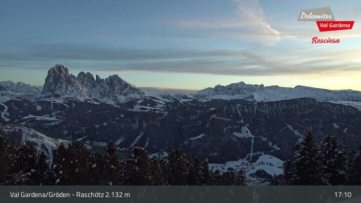 Archiv Foto Webcam Raschötz - St. Ulrich