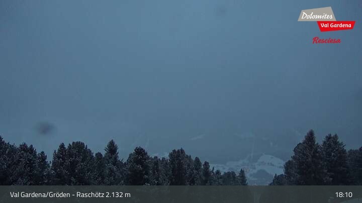 Archiv Foto Webcam Raschötz - St. Ulrich