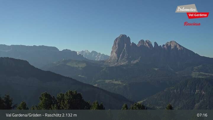 Archived image Webcam Resciesa - Ortisei